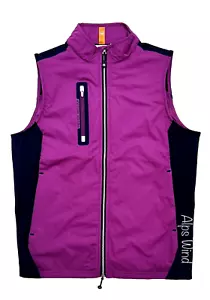 Peter Millar Men's Hyperlight Fuse Hybrid Vest in Gala Purple/Navy Size-L NWT - Picture 1 of 10