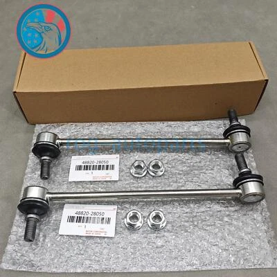 New New 2PCS Front Stabilizer Sway Bar Link For Lexus RX350 2007-19 48820-28050 Foto 1 de 4