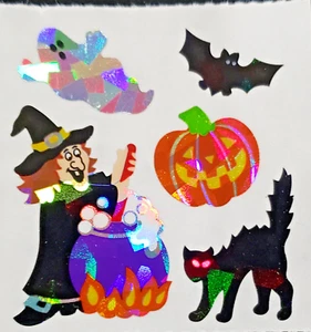 Pegatinas Sandylion Disney muy raras brillantes/brillantes Halloween Scarpbooking T39 - Imagen 1 de 1
