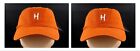 (2) HEYBO Burnt Orange Solid Back Hats Caps Southern By Choice #2 Brand New