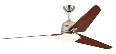 Risparmio Energetico Ventilatore Lampada Eco Aviatos 162 CM Cromo Opaco & - Immagine 1 di 3