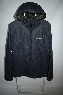 Chaqueta Montane Para Hombre Cremallera Completa Capucha Pertex Quantum Azul Marino 2XL Primaloft Foto 1 de 4