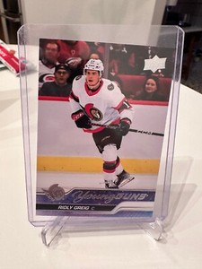 2023-24 Upper Deck Ridly Greig Young Guns Rookie RC #212 Senators