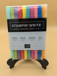 Stampin Write Brights Collection Water Based Dye Ink Markers Stampin Up - Picture 1 of 5