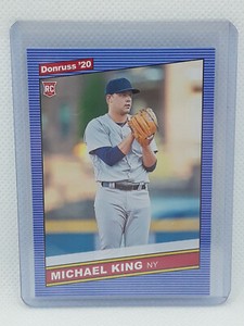 Michael King 2020 Donruss Baseball - #256 RC - New York Yankees