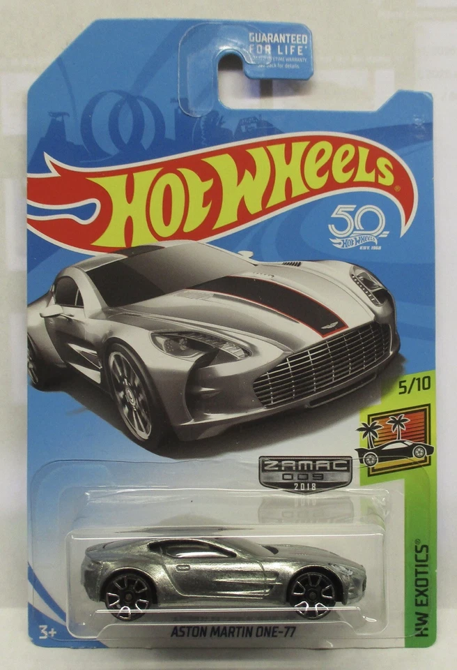 Hot Wheels Zamac Aston Martin One-77 HW 2018 Exotics 5/10 Foto 1 de 2