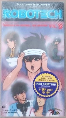 Robotech Volume 9 Factory Sealed VHS Video With Watermark FHE Cartoon Anime VTG - Image 1 of 4