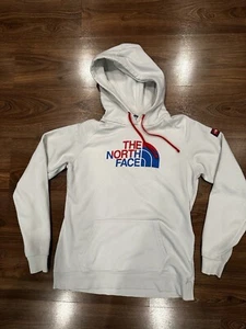 The North Face International South Korea Women Sweatshirt White Size Medium EUC - Picture 1 of 11