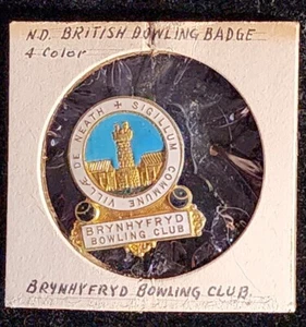 Villae De Neath Sigillum Commune. Brynhyfyd Bowling Club. British. Our T6720 - Picture 1 of 6