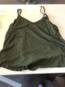 Torrid Ava Cami Olive Green Size 4 NWT New With Tags Plus Women Fashion Clothing - Picture 1 of 4