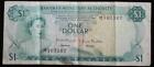 Billet de 1 $ 1968 de l'Autorité monétaire des Bahamas, en circulation