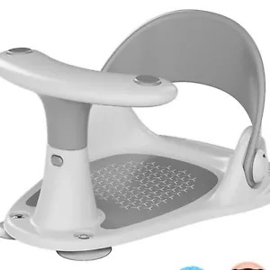 Baby Bath Seat, Infant Bath Seat Baby Bathtub Seat for Sit-Up Bathing Pink New - Picture 1 of 6