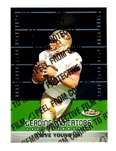 1999 Topps Finest Leading Indicators Steve Young San Francisco 49ers - Picture 1 of 2