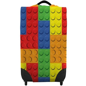 Groß Bausteine Design Caseskinz Koffer Abdeckung Nicht Im Lieferumfang Enthalten - Bild 1 von 2