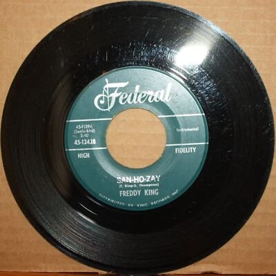 FREDDY KING San-Ho-Zay **SEE SEE BABY** Northern Soul R&B 45 on FEDERAL 12428 - Image 1 of 2