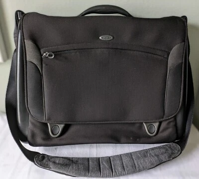 Tumi T3 Apex 6501D Travel Tote Shoulder Messenger Bag Adjustable Briefcase Black - Image 1 of 4