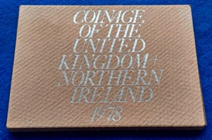 1978 ROYAL MINT COINAGE OF GREAT BRITAIN AND NORTHERN IRELAND PROOF COIN SET - Picture 1 of 4