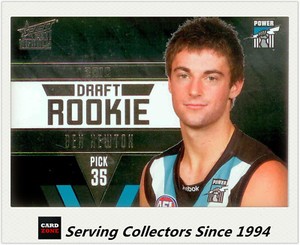 2011 Select AFL Infinity Draft Rookie Card DR10 Ben Newton (Port Adelaide)