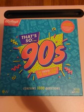 That's So 90s Trivia Game Of The Decade. Pre-owned but never used. All pcs there