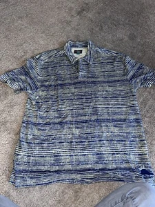 Tommy Bahama Polo Shirt Adult XL Blue Short Sleeve  Men’s - Picture 1 of 6