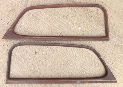 Chevy 1939 sedán de 2 puertas puerta ventana adorno molduras originales GM par MD Foto 1 de 4