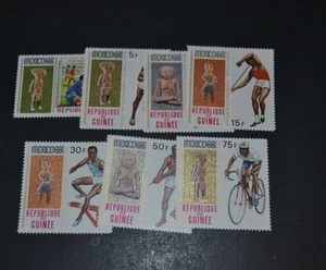 GUINEA SCOTT #522-528 MEXICO CITY SUMMER OLYMPIC GAMES 1968 MNH SET OF 7 - Picture 1 of 1
