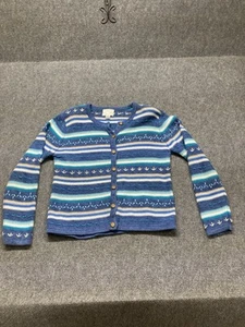 Maglione donna Christopher And Banks taglia small blu manica lunga con bottoni - Foto 1 di 10
