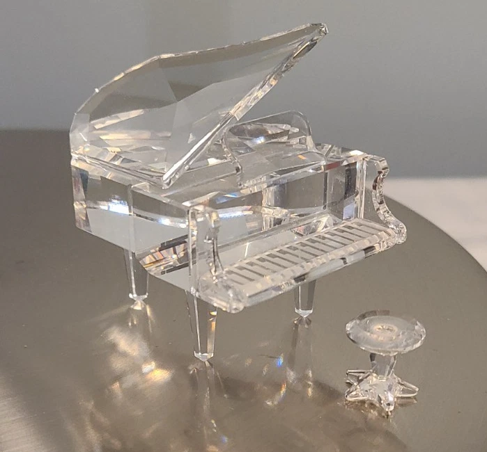 スワロフスキー フィギュリン Piano Grand with Stool SWAROVSKI GRAND