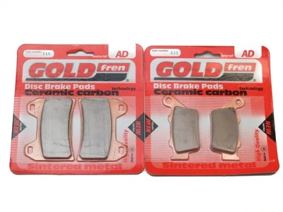 Pastillas de freno delanteras y traseras para KTM 690 Duke 2 pines fijación 2013-2020 Foto 1 de 3