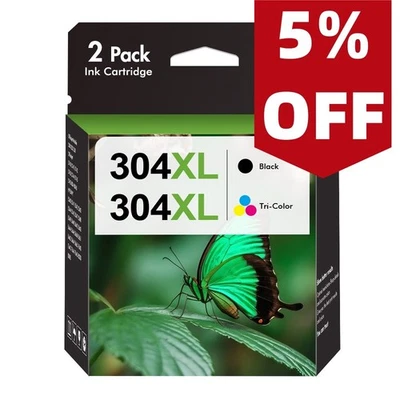 304XL PATRONEN für HP DESKJET 2620 2630 3760 3730 3750 HP Envy 5000 5010 5030 - Bild 1 von 4