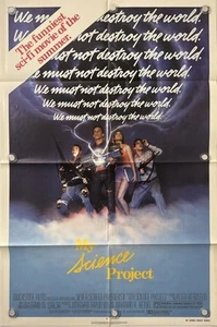 Póster original de la película My Science Project de una hoja - 1985 - Imagen 1 de 9