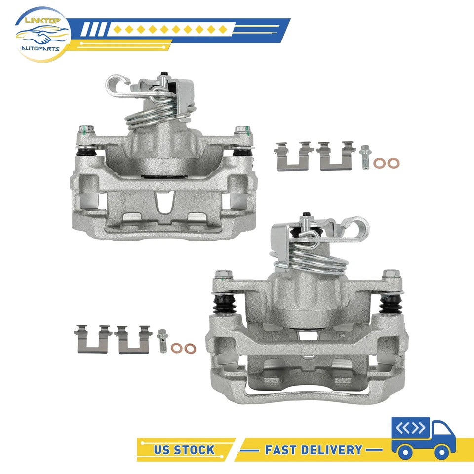 Pinzas de freno traseras izquierda derecha con par de soportes para Pontiac Montana 2005-2009 Foto 1 de 1