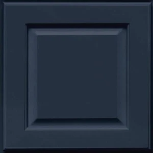 KraftMaid Cabinet Door Sample 14.625" x 14.625" Durable Painted Midnight Blue - Picture 1 of 1