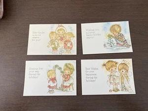 Cartoline di Natale d'epoca "Luv ums" Warner Press assortimento di 40 cartoline  - Foto 1 di 10