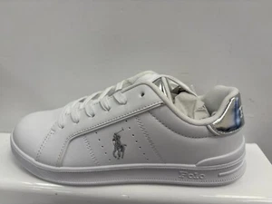 Polo Ralph Lauren Heritage Court Trainers Juniors UK 5.5 US 6 EU 39 REF SF253 = - Picture 1 of 5