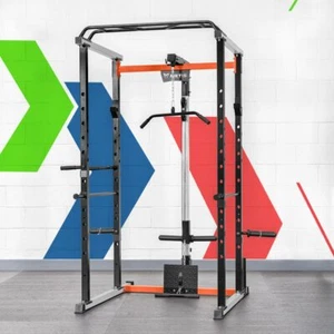 METIS Power Rack | HEAVY DUTY SQUAT RACK / PULL UP STATION | Pulley System - Picture 1 of 27