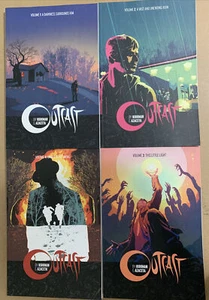Outcast Comic Volumes 1, 2, 3, 4 Trade Paperback by Robert Kirkman Paul Azaceta - Foto 1 di 9