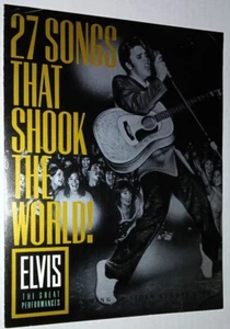 ELVIS:THE GREAT PERFORMANCES PRE-RELEASE VINTAGE VIDEO MARKETING PLAN-4 PAGE GLO - Picture 1 of 4