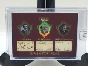 2024 Eternal Cuts Triple History Relic Karl Benz Enzo Ferrari Porsche 17/25 - Picture 1 of 8
