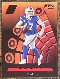 Panini Zenith Josh Allen Red Zone Red #1 Buffalo Bills 2022 - Foto 1 di 2