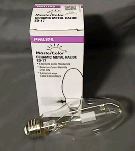 Ceramic Metal Halide Philips Mastercolor ED-17 150W Lightbulb MHC150/U/M/4K - Picture 1 of 5