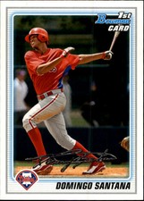 2010 Bowman Prospects #BP40 Domingo Santana