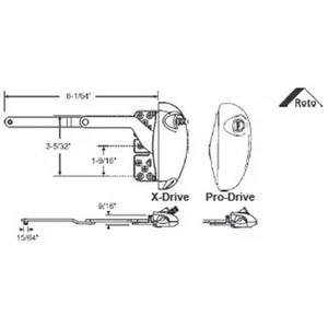 STB Split Arm Operator, Rechtshand, Roto Pro-Drive, Earth Brown - Bild 1 von 1
