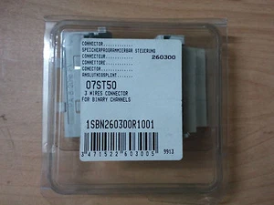 *NEW* ABB 3 WIRES CONNECTOR 07ST50 (x2) Ref:1SBN260300R1001 - Foto 1 di 5