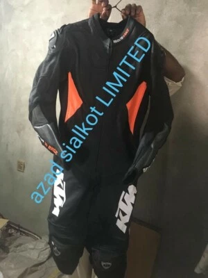 KTM CUSTOMIZED ONE PIECE RACING LEATHER SUIT AVAILABLE IN ALL SIZE - Image 1 of 4