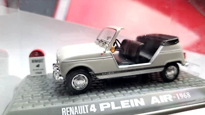 BELLE  VOITURE    1/43   RENAULT  4    PLEIN  AIR     1968 - Photo 1/4