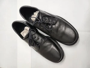 Rockport Men’s Black Leather Oxfords APM21681 Size 12 - Picture 1 of 6