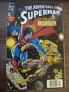 DC - THE ADVENTURES of SUPERMAN #509 FEB 94 - THE FINAL FATE of AURON!