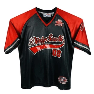 NYC 212 PARA HOMBRE RTY SUR 08 EE. UU. SERIE CITIES FÚTBOL 2003 NEGRO ROJO talla 2XL - Imagen 1 de 5