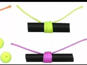 Carlson Aerodynamic Bobbers Bobber Stops 12 Count X 2 Chart & Pink - Picture 1 of 2